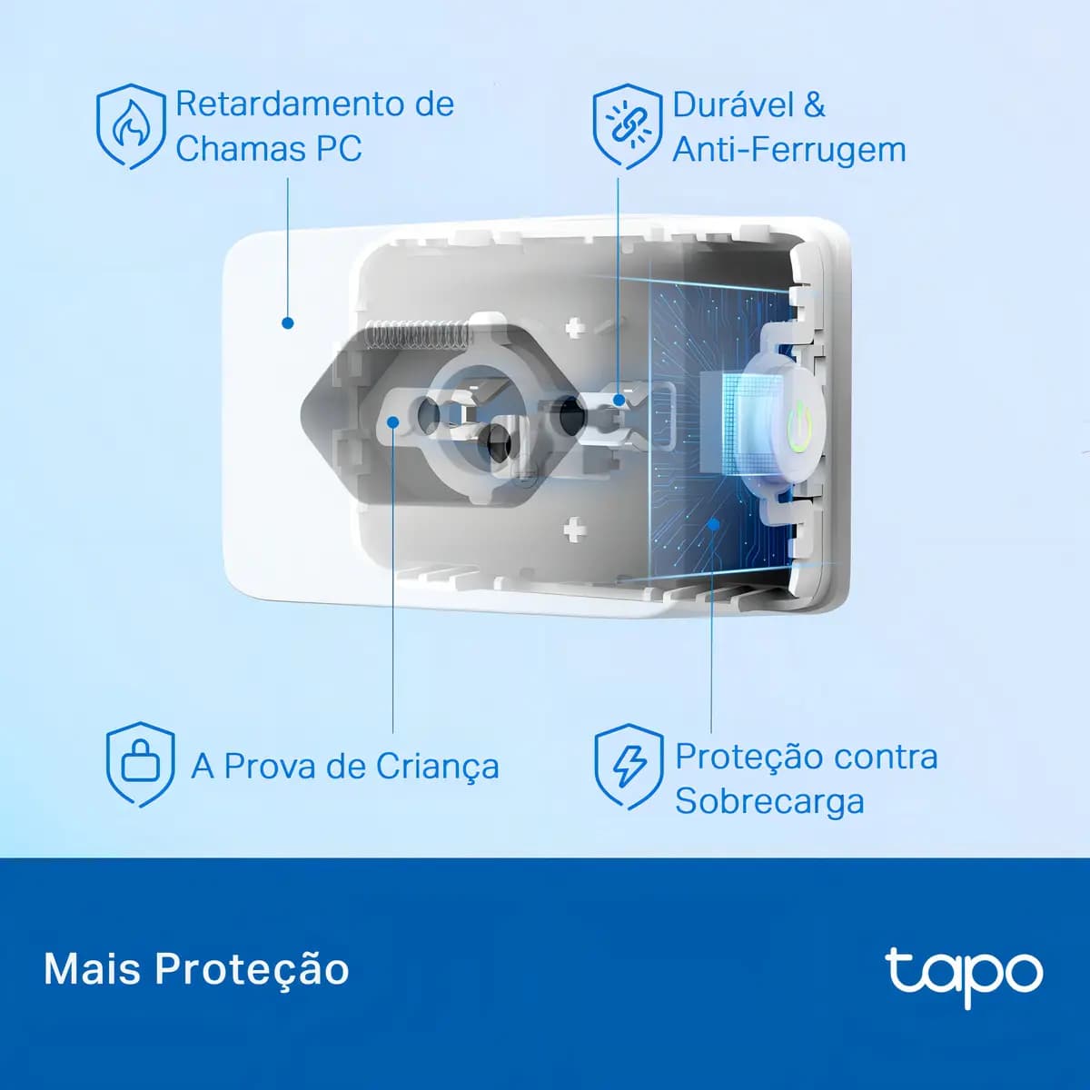 Tomada Inteligente Wi-fi Tapo P110 Tp-link — imagem 3