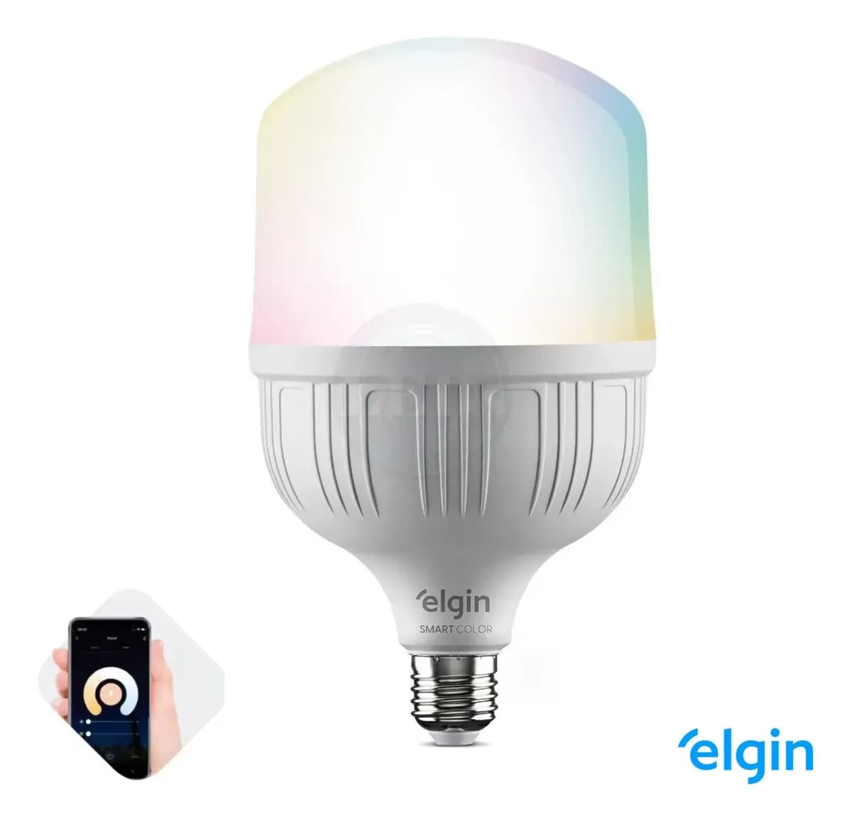 Lampada Led Rgb Bulbo 30w Inteligente Smart Wi-fi Elgin — imagem 2