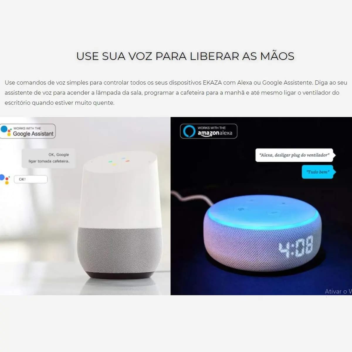 Tomada Inteligente Smart Wifi Controle Automação Ekaza 16a — imagem 5