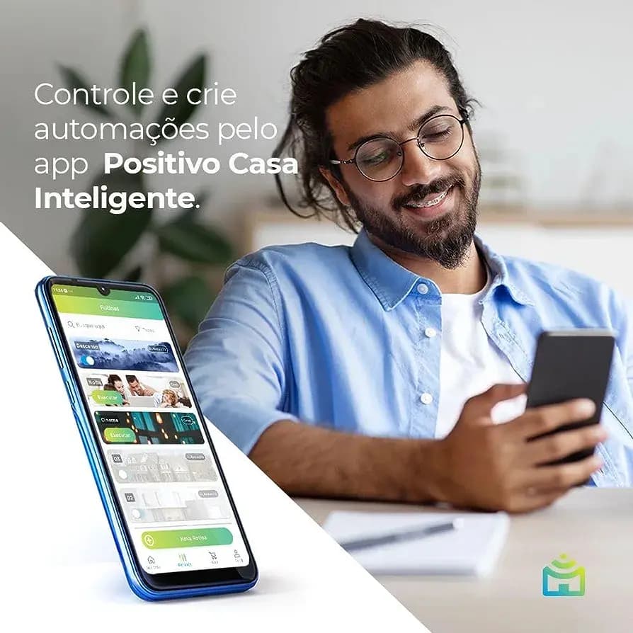 Smart Lâmpada Wi-Fi Lite Positivo Casa Inteligente, Iluminação Branca, 7W, 700 Lúmens, LED, Bivolt, Compatível com Alexa e Google Assistente — imagem 4