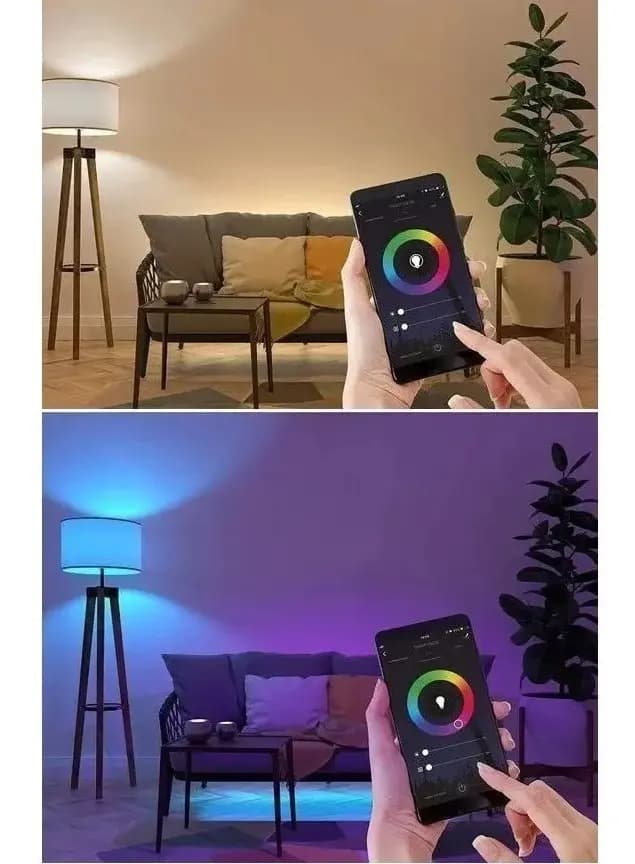 Lâmpada Led Rgb Bulbo 30w Inteligente Smart Wi-fi Wifi Elgin — imagem 3