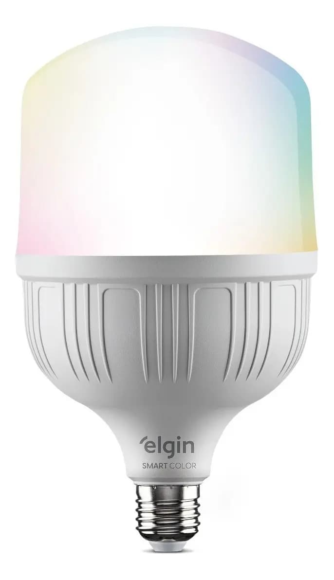 Lâmpada Inteligente Led Bulbo 20w Rgb Smart Color - Elgin
