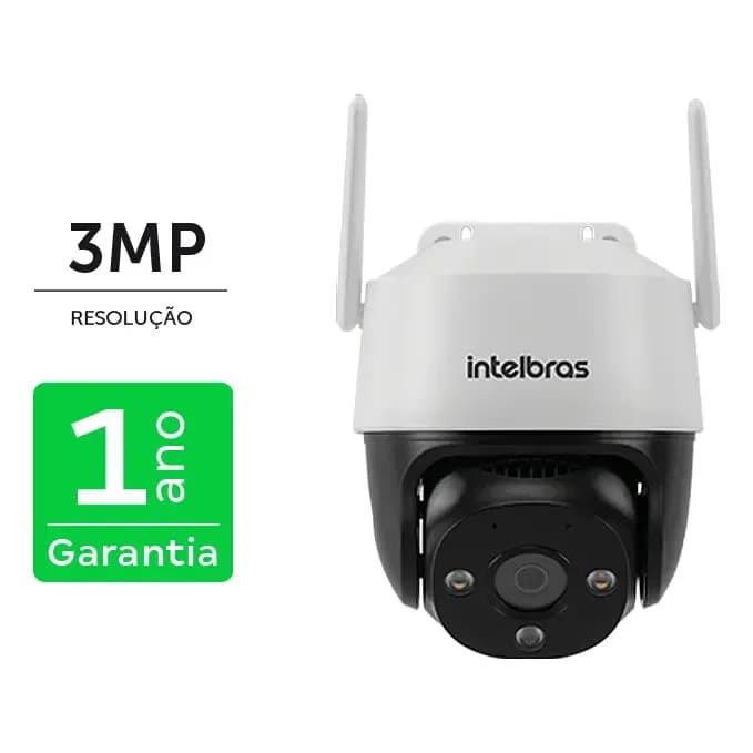 Câmera Inteligente Im7 + 3mp De Resolução Branca Intelbras — imagem 2