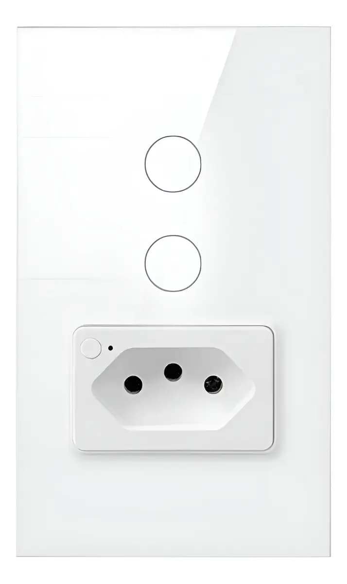 Interruptor Tomada Inteligente Digital Touch Wi-fi Automação