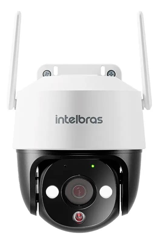 Câmera Inteligente Im7 + 3mp De Resolução Branca Intelbras